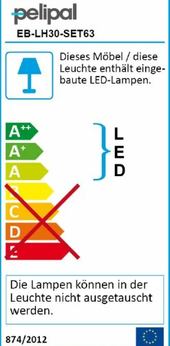 Eclairage vasque indirect EB-LH30-SET 63