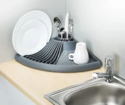 Egouttoir à vaisselle d'angle LENI
