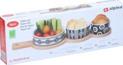 Ensemble à tapas 4 pièces ALPINA-Edco Discount