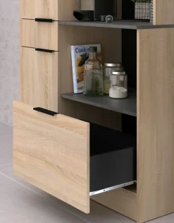 Ensemble de meubles de cuisine avec buffet PORTLAND 3-Parisot Hot