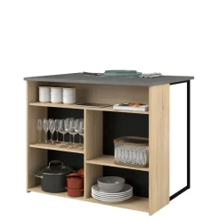 Ensemble de meubles de cuisine avec buffet PORTLAND 3-Parisot Hot