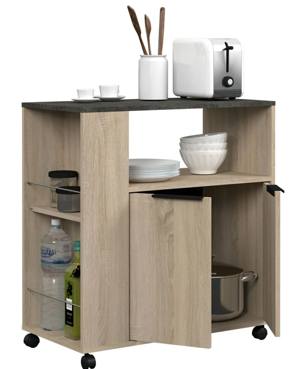 Ensemble de meubles de cuisine avec buffet PORTLAND 3-Parisot Hot