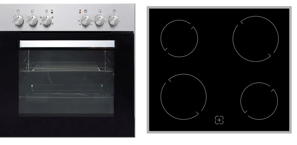 Ensemble four encastrable et plaque vitrocéramique BIC4 GKRU-IX-2-PKM Best