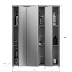 Ensemble salle de bains 4 éléments ASSELA-Xonox Outlet