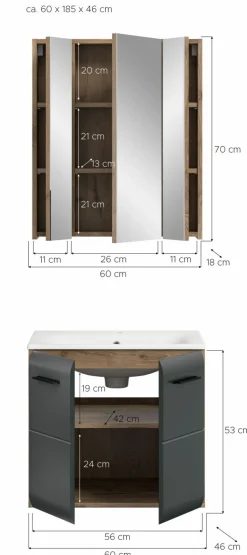 Ensemble salle de bains 2 éléments BONGA