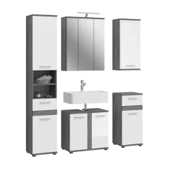 Ensemble salle de bains 5 éléments ASSELA-Xonox Sale