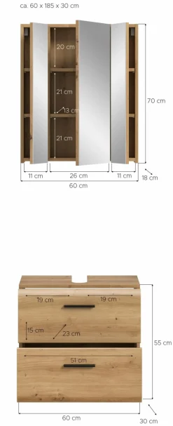 Ensemble salle de bains 2 éléments BONGA-Xonox New