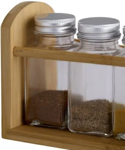 Etagère avec 5 pots à épices DAY