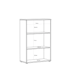 Etagère TEMPRA 2-Forte Outlet