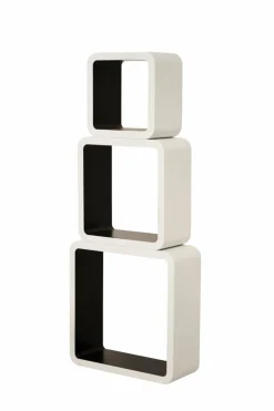 Etagères murales par lot de 3 CUBO-Finori Hot