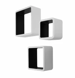 Etagères murales par lot de 3 CUBO-Finori Hot