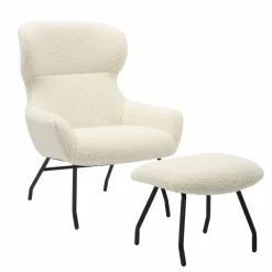 Fauteuil avec repose-pied 367797-Salesfever New