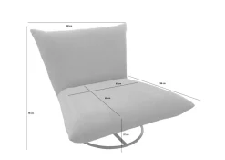 Fauteuil pivotant CREMONA