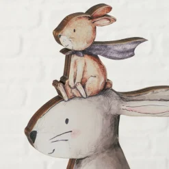 Figurine lapin avec lapereau BUNNY