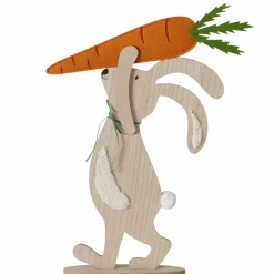 Figurine lièvre avec carotte KAMMERON-Boltze Clearance
