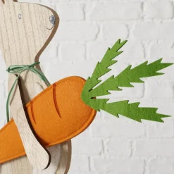 Figurine lièvre avec carotte KAMMERON-Boltze Clearance