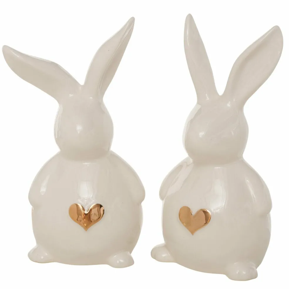 Figurine lièvre avec coeur JEPPE