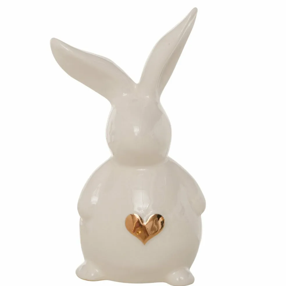 Figurine lièvre avec coeur JEPPE