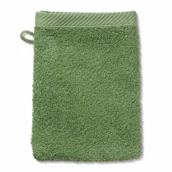 Gant de toilette vert mousse LADESSA