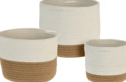 Grand panier en coton ANTONIA