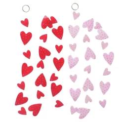 Guirlande de capiz cœurs MILENA
