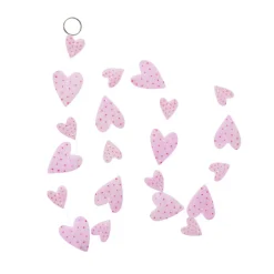 Guirlande de capiz cœurs MILENA