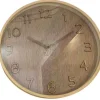 Horloge murale aspect bois EH-Koopman Clearance