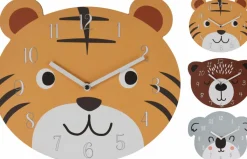 Horloge murale pour enfant motif animal KIDS-Koopman Online