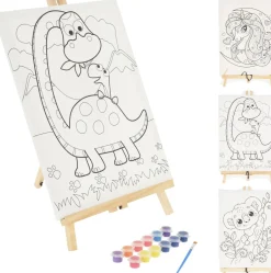 Kit de peinture pour enfant avec toile KIDS-Koopman Online