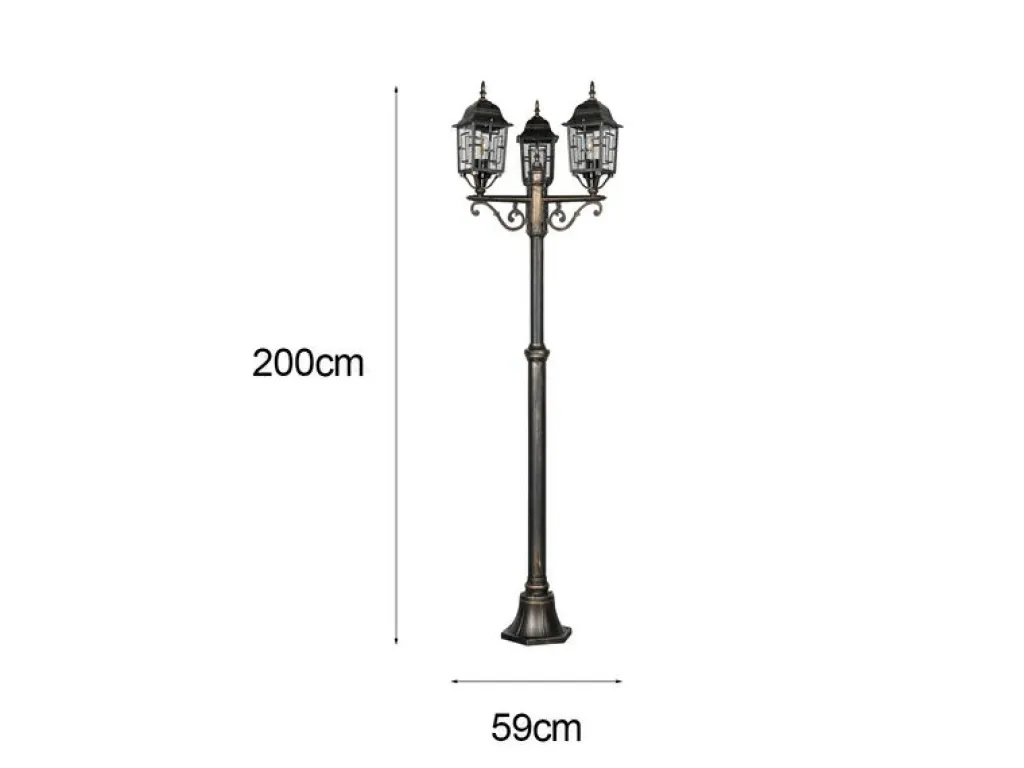 Lampadaire d'extérieur VOLTURNO-Trio Leuchten Sale