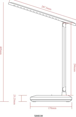 Lampe de table sans fil LORNA