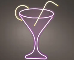 LED néon verre à cocktail NEON
