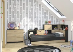 Lit avec rangement ERWAN