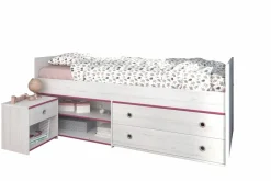 Lit avec rangement et chevet SMOOZY 24b-Parisot Discount