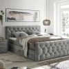 Lit boxspring CASHFIELD 8-BRW Outlet