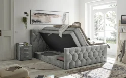 Lit boxspring CASHFIELD 8-BRW Outlet