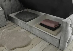 Lit boxspring CASHFIELD 8-BRW Outlet