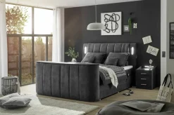 Lit boxspring DALLAS 6-BRW