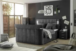 Lit boxspring DALLAS 6-BRW