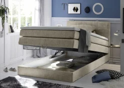 Lit boxspring HAWAII 2-BRW Discount