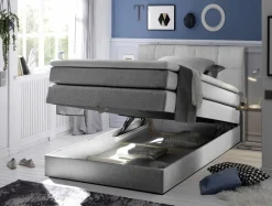 Lit boxspring NEW BEDFORD 1-BRW Outlet