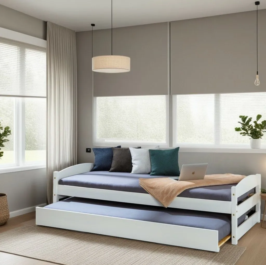 Lit double escamotable 90 x 200 cm VINDAS-Inter Link Hot