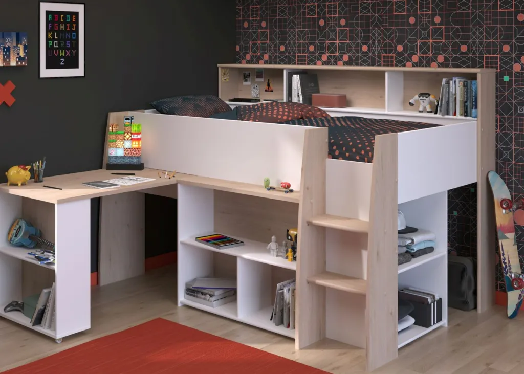 Lit mezzanine AUSTIN-Parisot Best