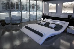 Lit rembourré CIANJUR-Salesfever Clearance