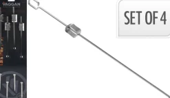 Lot de 4 brochettes KITCHEN-Koopman Online
