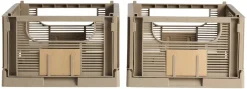 Lot de 2 caisses pliables ton marron DAY-Schou Company Outlet