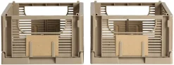 Lot de 2 caisses pliables DAY