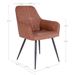 Lot de 2 chaises HARBO-House Nordic Hot