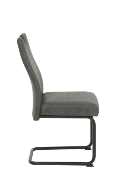 Lot de 4 chaises à piètement luge AL-CHUSUS-Hela Discount