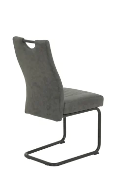 Lot de 4 chaises à piètement luge AL-CHUSUS-Hela Discount